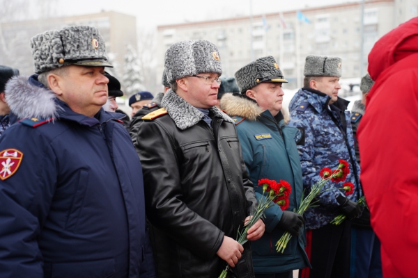 С.Ю. Михайлов принял участие в мероприятиях, посвященных годовщине победы в Сталинградской битве