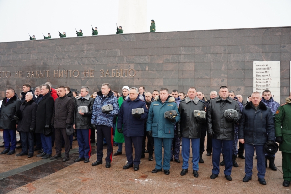 С.Ю. Михайлов принял участие в мероприятиях, посвященных годовщине победы в Сталинградской битве