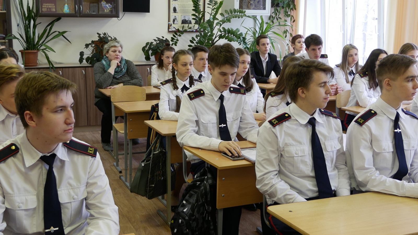 Уполномоченный по правам человека провела урок для ульяновских кадетов Следкома