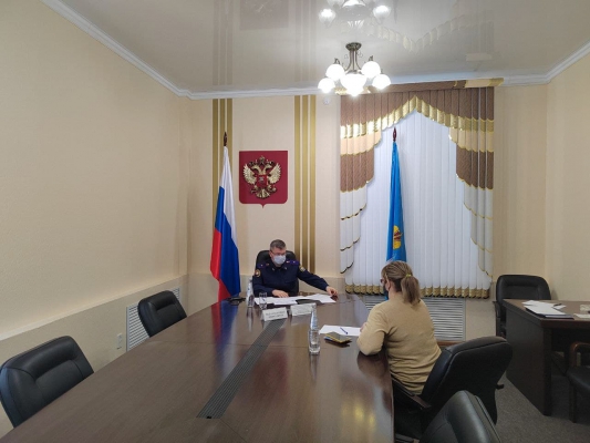 В Ульяновске руководитель следственного управления провел очередной прием граждан