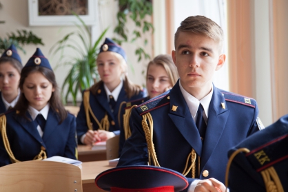 В Ульяновске продолжается очередной набор в профильный 10-й кадетский класс Следственного комитета Российской Федерации.